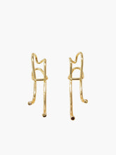 Exaggerated Retro Long Earrings